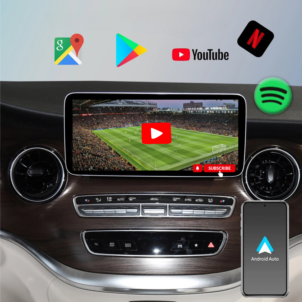 Mercedes V-Klasse CarPlay 2018 t/m 2019 | Android Auto | NTG 5.5-2
