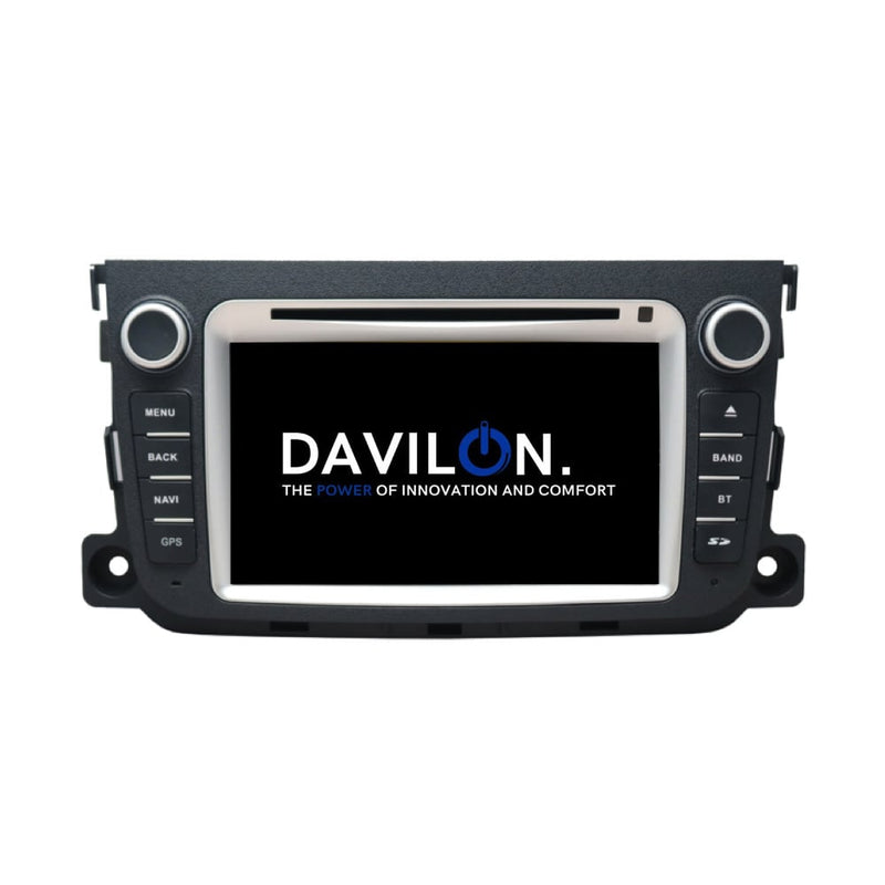 Smart Fortwo | CarPlay & Android Auto | autoradio | 2011 t/m 2015 | Android 10 | 2+32GB-3