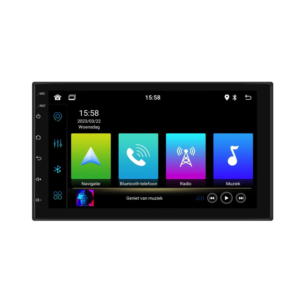2-din autoradio | 32GB | Android 13 | 7 INCH | DVL-87357-2