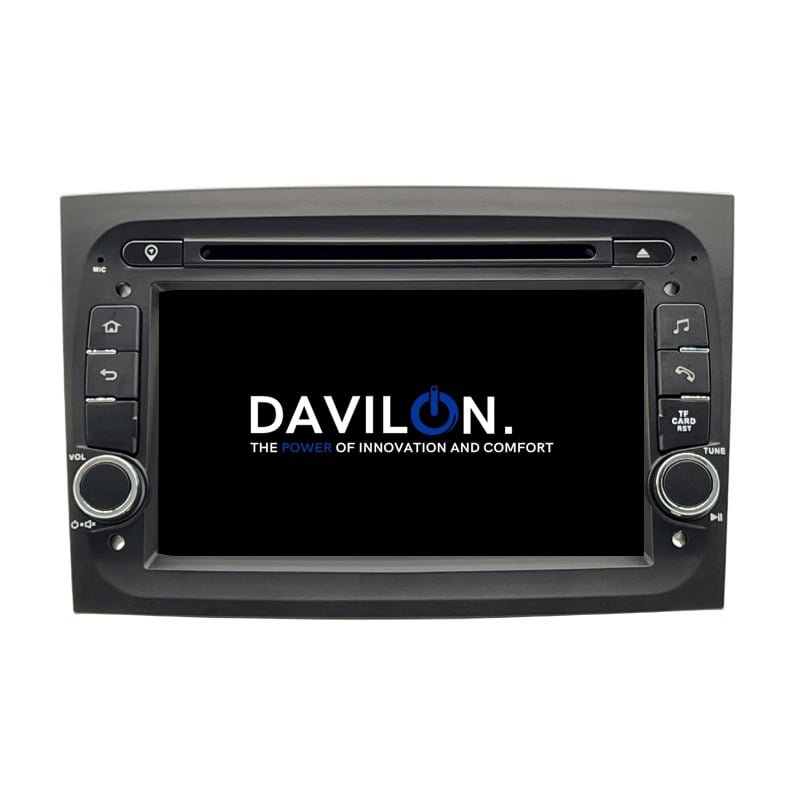 Fiat Doblo | CarPlay & Android Auto | autoradio | 2015 t/m 2019 | Android 13 | 4+64GB-3