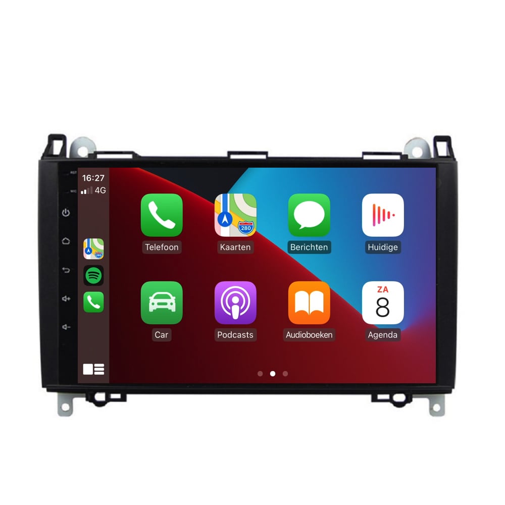 Mercedes Vito | Viano | Sprinter | CarPlay & Android Auto | Autoradio | 2004 t/m 2018 | Android 13 | 4+64GB