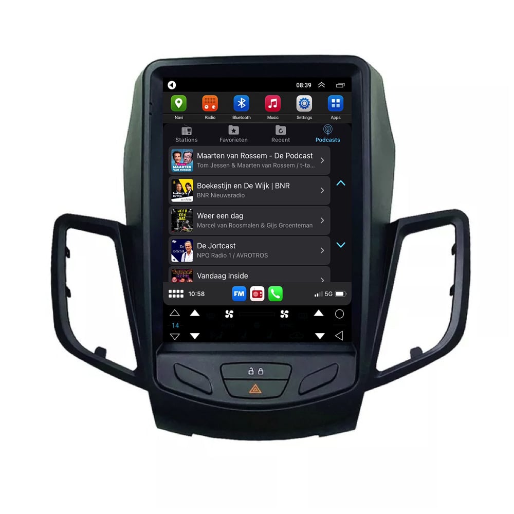 Ford Fiesta Android Autoradio | 2009 t/m 2017 | Groot scherm-6