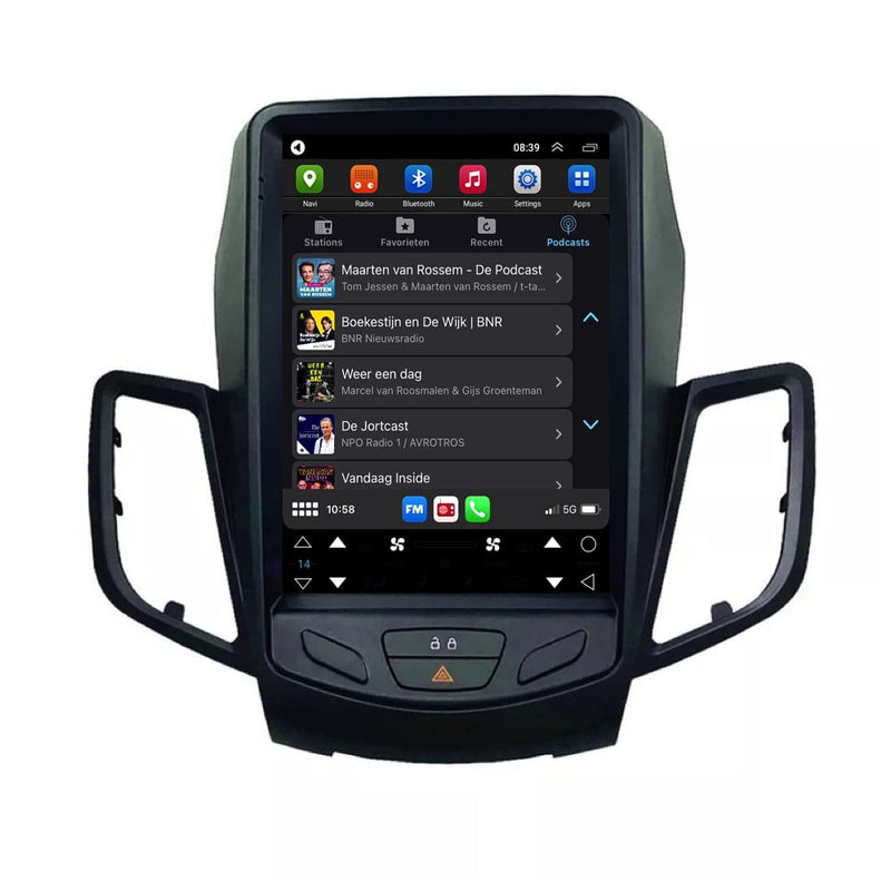 Ford Fiesta Android Autoradio | 2009 t/m 2017 | Groot scherm-6