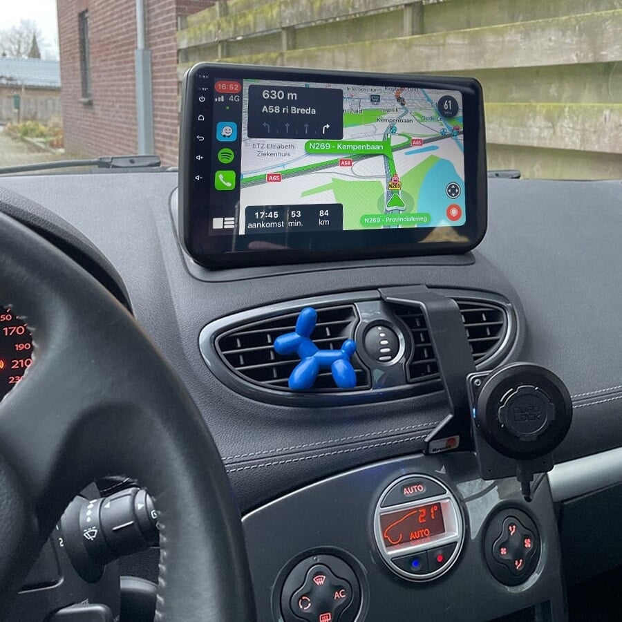 Autoradio Renault Clio con CarPlay e Android Auto | dal 2005 al 2012 | Android 13 | Davilon