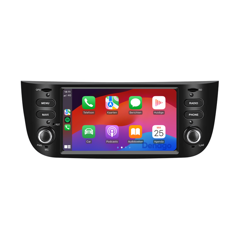 Fiat Punto Linea Autoradio | CarPlay | Android 13 | 2+64GB-2