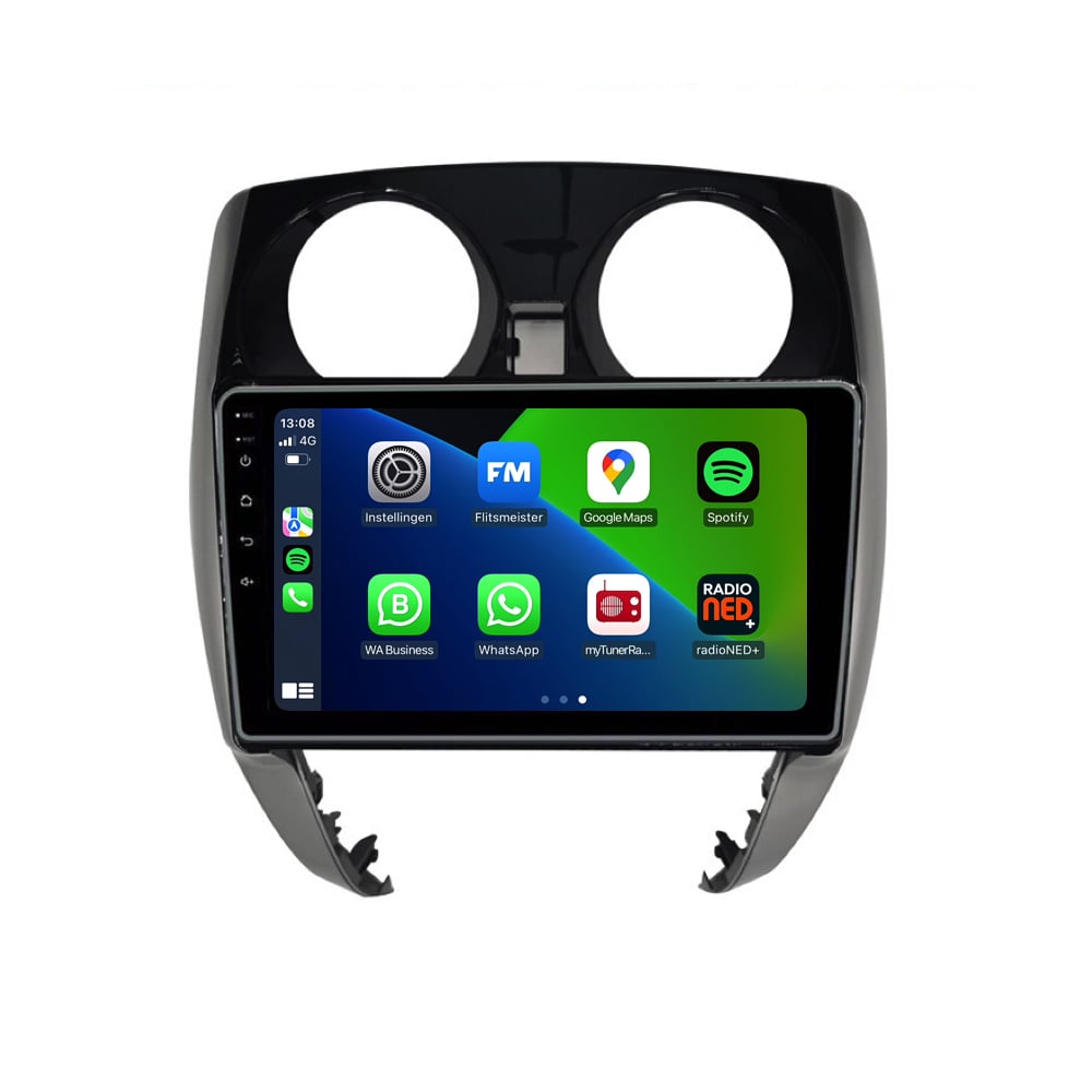 Nissan Note CarPlay & Android Auto autoradio | 2013 t/m 2017 | Android 15 | Davilon-1
