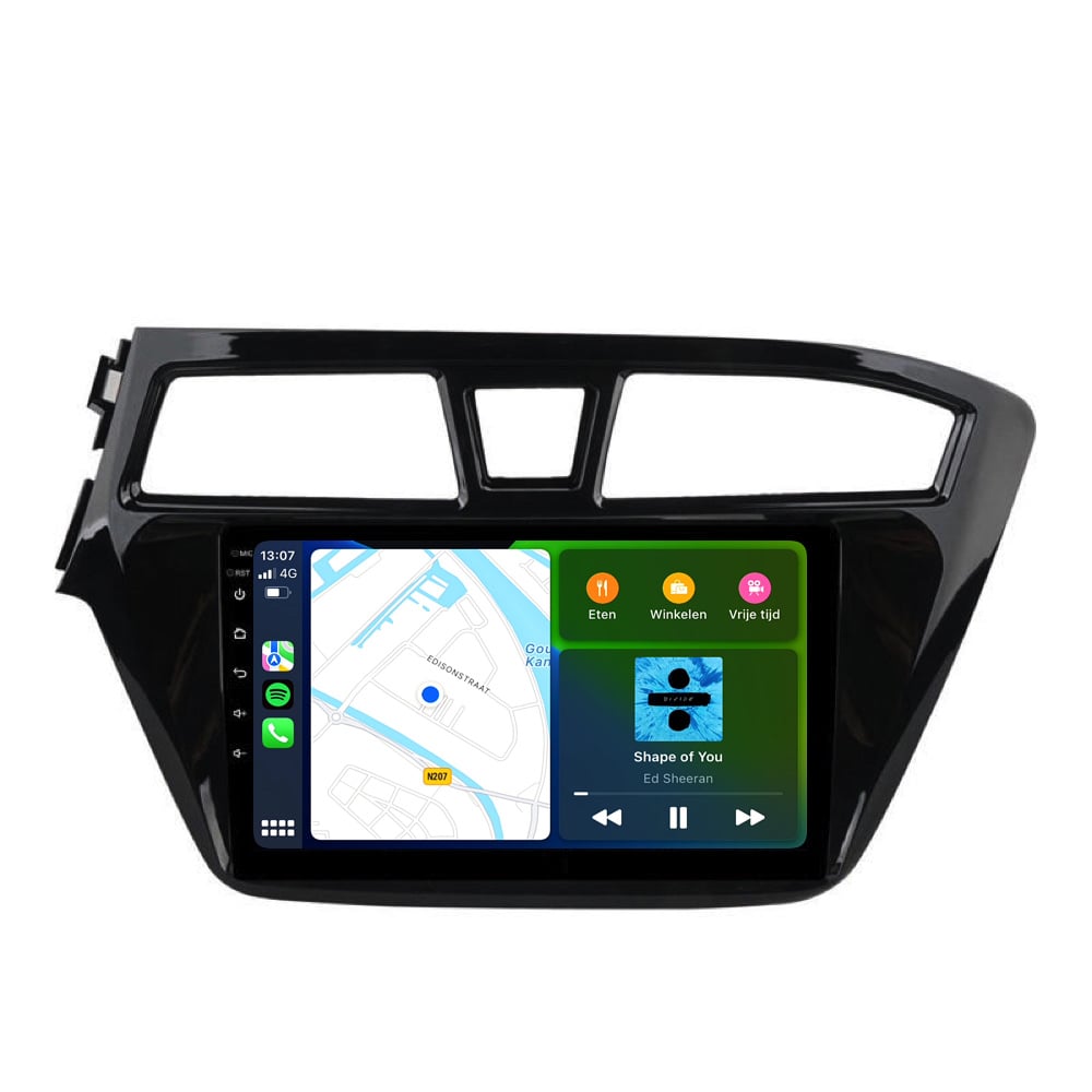 Hyundai i20 | Android 13 | Autoradio | 2015 t/m 2019 | Carplay & Android Auto-9