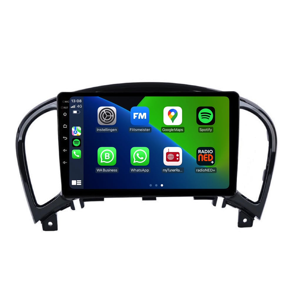 Nissan Juke | Android 13 | Autoradio | 2010 t/m 2019 | Carplay & Android Auto-1