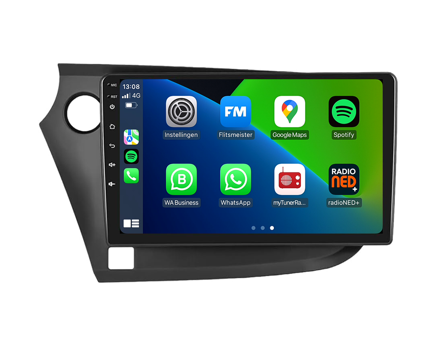Honda Insight | Android 13 | Autoradio | 2009 t/m 2014 | CarPlay & Android Auto-1