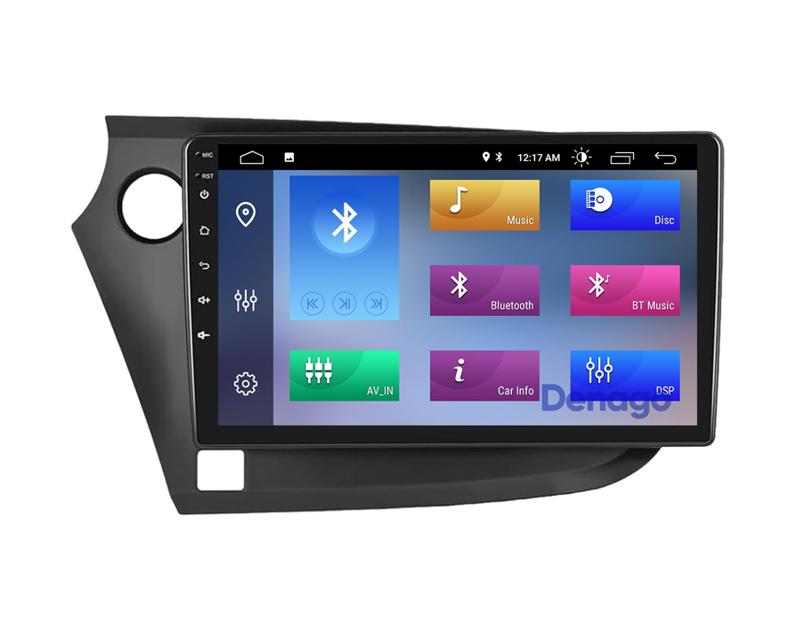 Honda Insight CarPlay autoradio | 2009 t/m 2014 | Denago DNG-A341 | 9 inch | Android 13 | Draadloos CarPlay & Android Auto-6