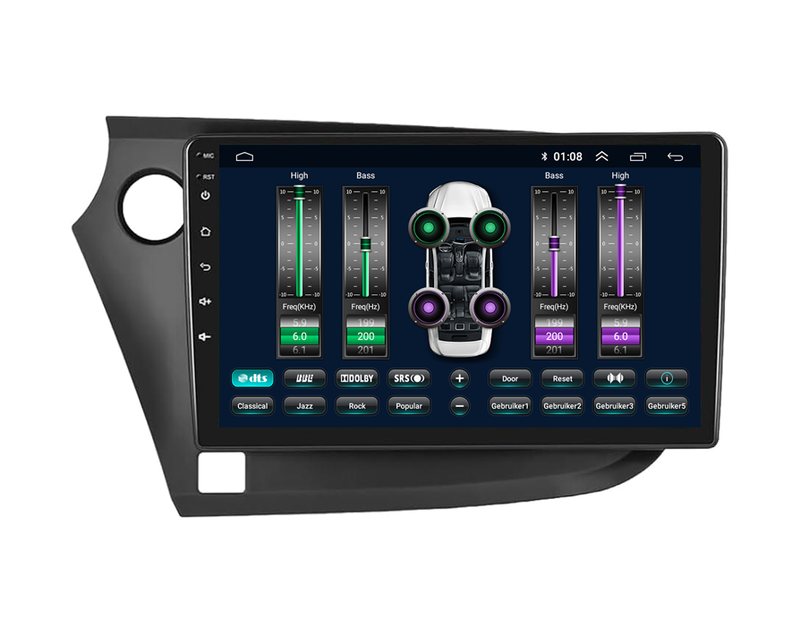Honda Insight | Android 13 | Autoradio | 2009 t/m 2014 | CarPlay & Android Auto-7