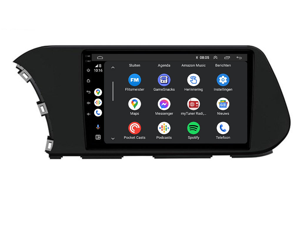 Hyundai i20 CarPlay & Android Auto autoradio | 2020 t/m 2025 | Android 15 | Davilon-4