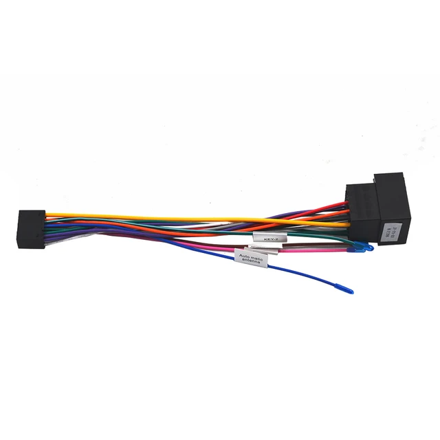 ISO kabel | 16 PIN adapter | Plug-and-Play | Universele Voedingskabel-1