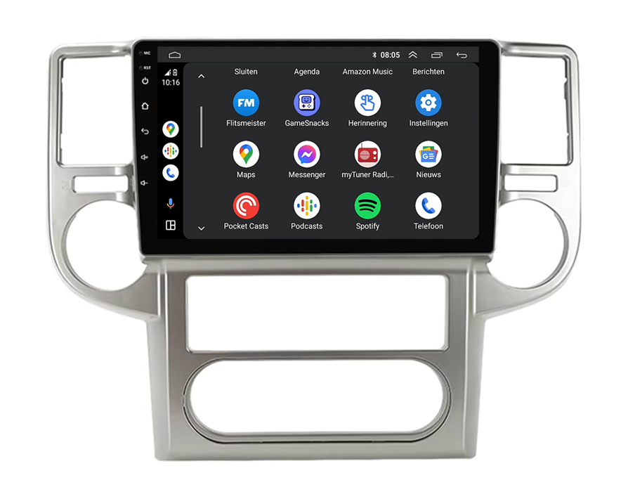 Nissan X-Trail CarPlay & Android Auto autoradio | 2003 t/m 2007 | Android 15 | Davilon-4