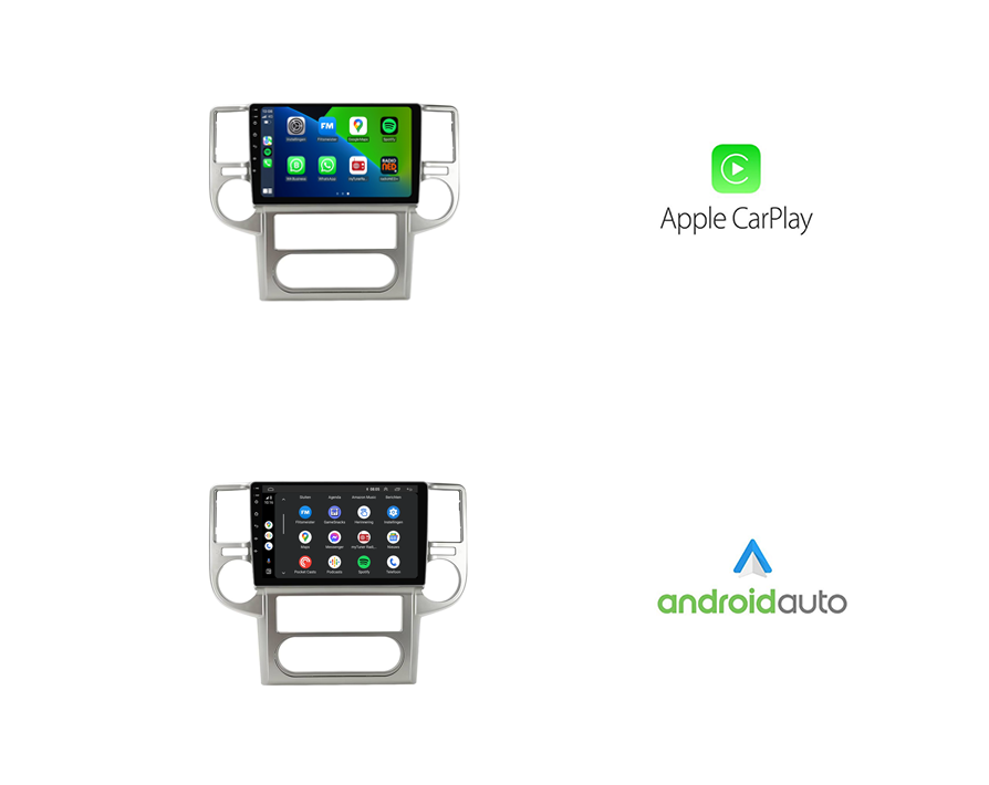 Nissan X-Trail CarPlay & Android Auto autoradio | 2003 t/m 2007 | Android 15 | Davilon-2