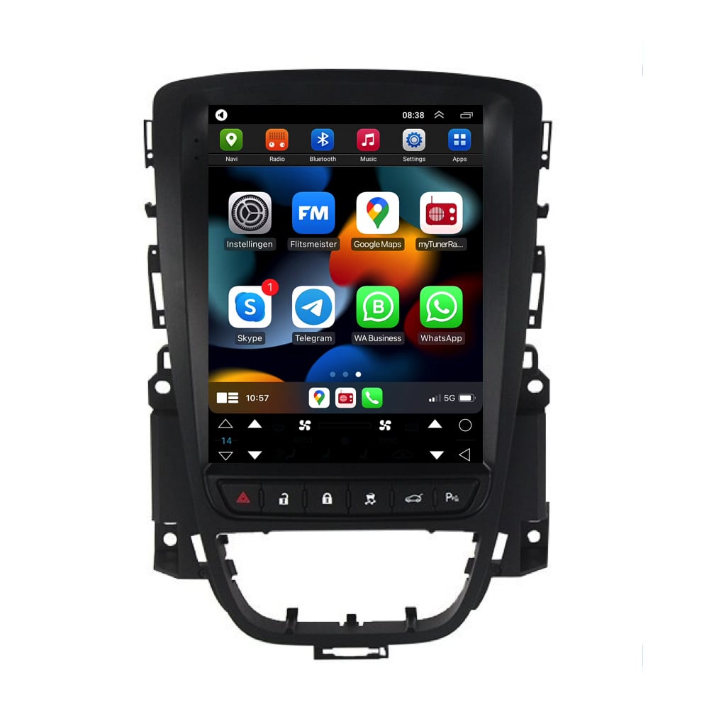 Opel Astra J Cascada CarPlay & Android Auto | 2009-2015-2