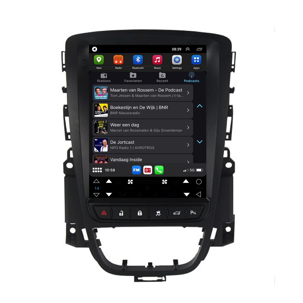 Opel Astra J Cascada CarPlay & Android Auto | 2009-2015-6