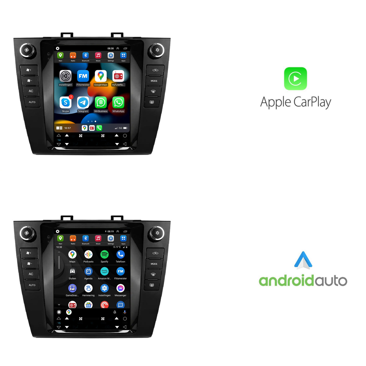 Subaru Outback CarPlay & Android Auto Autoradio | 2015 bis 2020 | Android 13 | Davilon | Großer Bildschirm