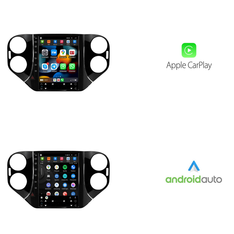Volkswagen Tiguan CarPlay & Android Auto autoradio | 2007 t/m 2016 | Android 15 | Davilon | Groot scherm-2