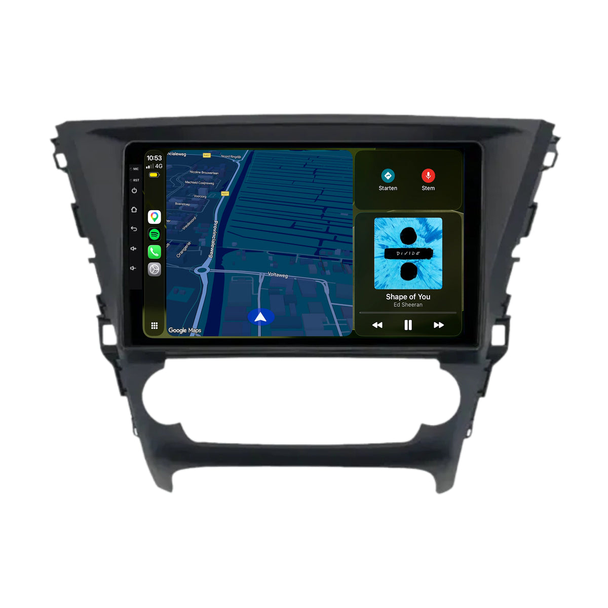 Toyota Avensis CarPlay & Android Auto autoradio | 2015 t/m 2018 | Android 15 | Davilon-4
