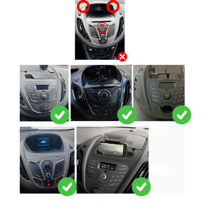 Ford Transit Tourneo | Android 13 | Autoradio | 2013 t/m 2018 | CarPlay & Android Auto-4