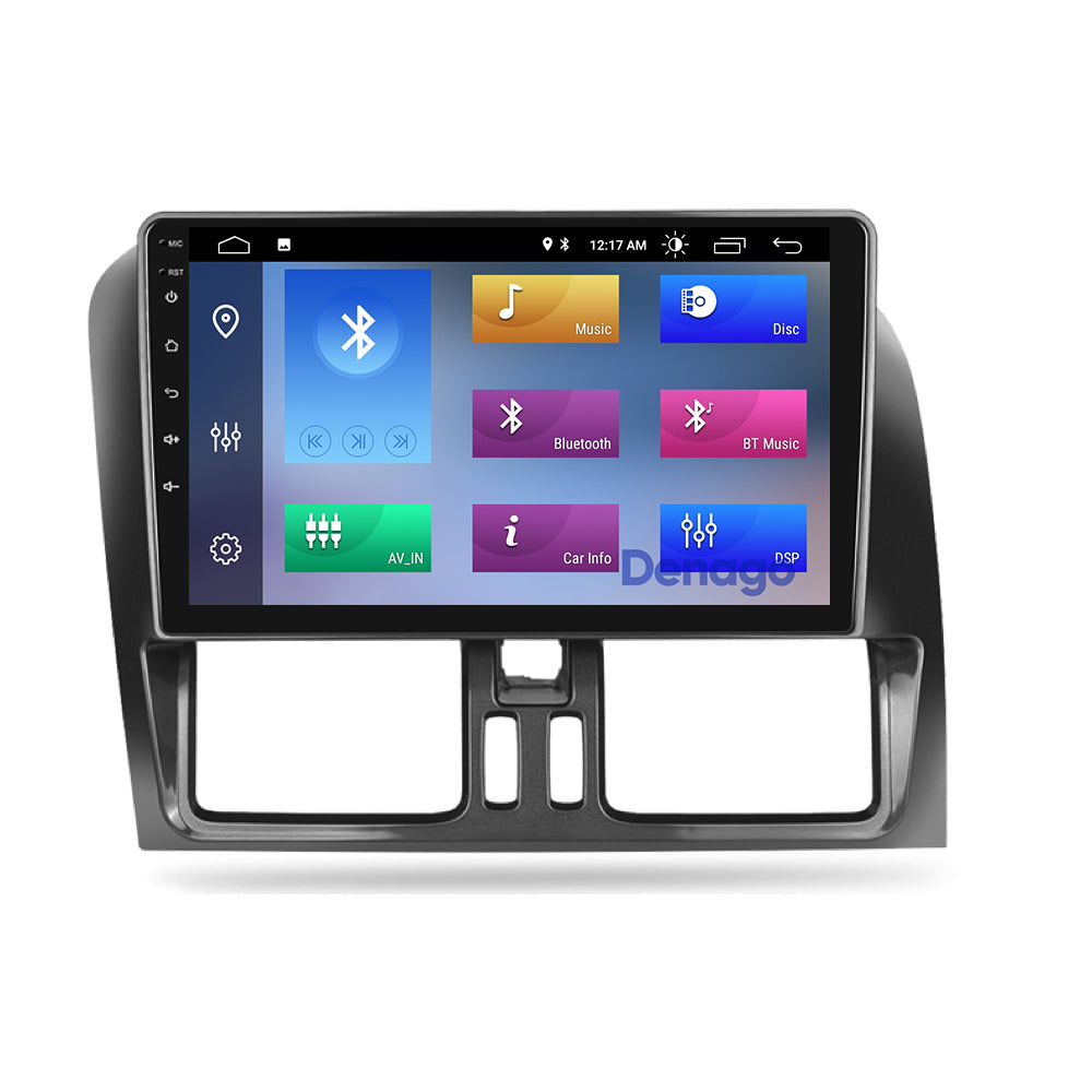 Volvo XC60 CarPlay autoradio | 2008 t/m 2018 | Denago DNG-A383 | 9 inch | Android 13 | Draadloos CarPlay & Android Auto